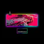 Комп’ютерний килимок з підсвіткою Людина бензопила Макіма 80*30