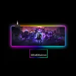 Комп’ютерний килимок з підсвіткою Тільки я візьму новий рівень Монарх  80*30