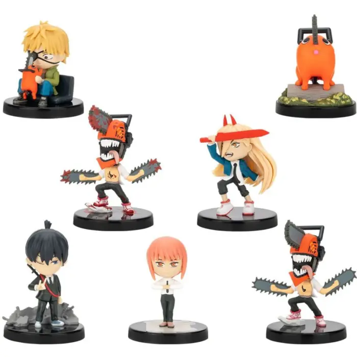 Аніме фігурка чібі Хто там? Людина бензопила - Зображення 2