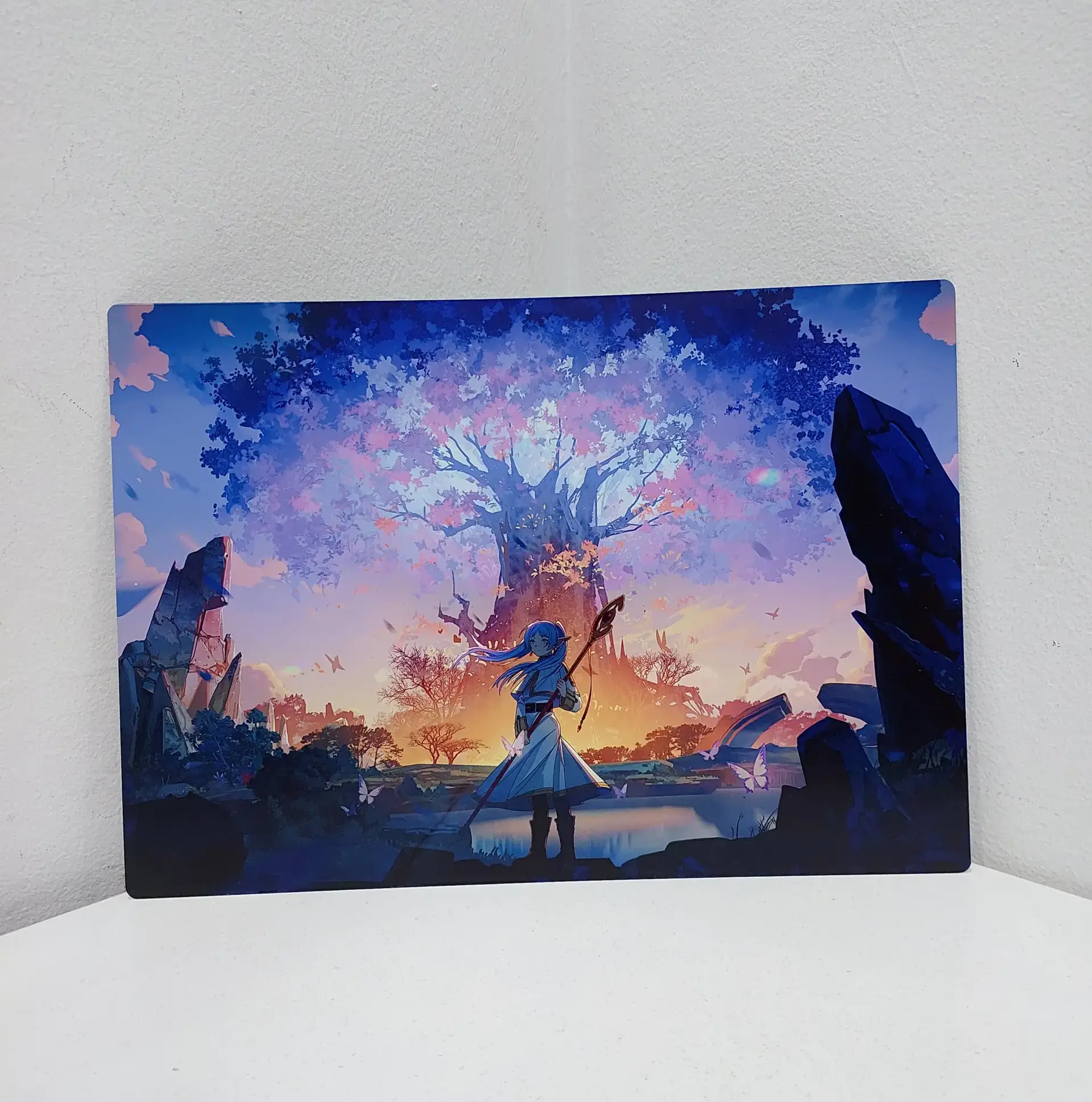 20260319_172605 Металева картина А4 Проводжальниця Фрірен - Зображення 1