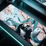 Комп’ютерний килимок Хацуне Міку 70*30