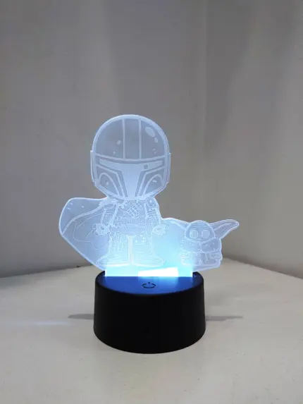LED-світильник Зоряні Війни - Мандалорець