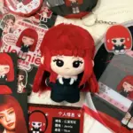 Брелок плюш K-POP Black Pink Дженні