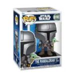 Фігурка Funko POP! серії Зоряні війни - Мандалорець з Грогу